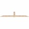Ekena Millwork Eugene Smooth Timber Gable Bracket, Douglas Fir, 96"W x 24"H x 1 1/2"D x 5 1/2"F, 6/12 Pitch GBW096X24X0206EUG00SDF - alternate 3